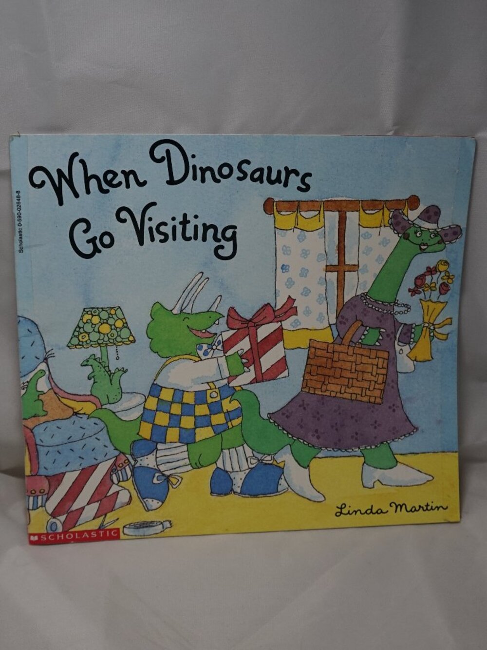 When Dinosaurs Go Visiting Linda Martin Scholastic Picture Book Chronicle Books